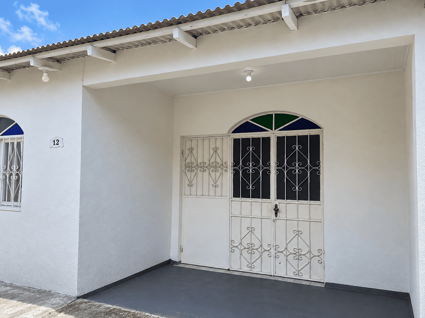 Fachada da casa no Nova Cidade, Manaus